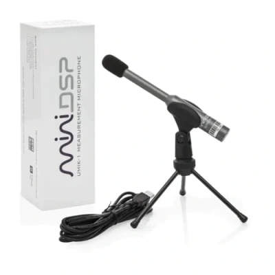 Image de MiniDSP UMIK 1 Microphone calibré de mesure omnidirectionnelle USB.