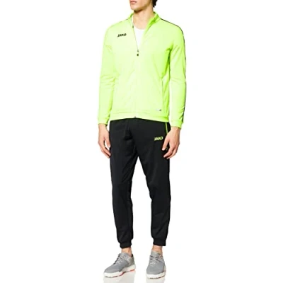 Image de JAKO Striker 2.0 M9119 Survêtement en polyester, jaune fluo et noir, taille 3XL