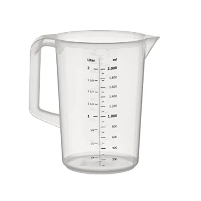 Image de APS pichet gradué Ø 15,5 cm, H: 21 2 Liter Polypropylen
