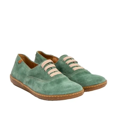 Image de El Naturalista Femme N5231 Corail Basket, Vert Jade, 36 EU
