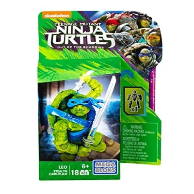 Image de Mega Bloks Teenange Mutant Ninja Turtles: Out of The Shadows Building Kit, Styles May Vary