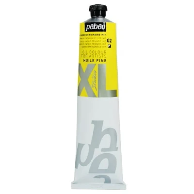 Image de Pébéo Huile Fine XL 200 ml Peinture à l’Huile Jaune Cadmium Primaire Imitation