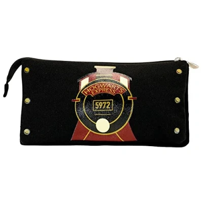 Image de Karactermania Harry Potter Express Triple Large Trousse pour enfants, Taille: One Size, Multicolor