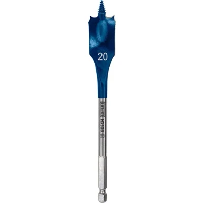 Image de Bosch Professional 1x Foret plat Expert SelfCut Speed (pour Bois résineux, Panneau aggloméré, Ø 20,00 mm, Longeur 152 Accessoire Perceuse à percussion)