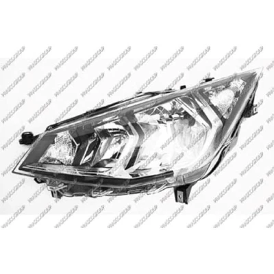 Image de PRASCO ST0394904 Phares gauche H7/H7 avec feu de circulation diurne commande pour correcteur site projecteur SEAT: IBIZA 5