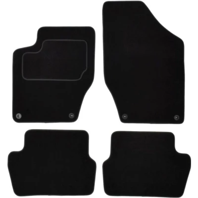 Image de MAMMOOTH A041 PGT175 PRM 01 Ensemble de tapis sol Textile avant et arrière 4 noir PEUGEOT: 308 I SW