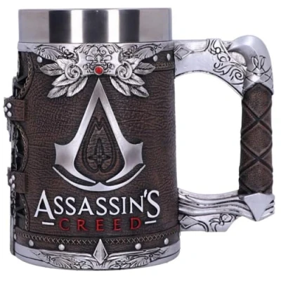 Image de Nemesis Now Licence officielle Assassins Creed Brotherhood Chope en résine Marron 15,5 cm B5347S0[Ancien Modèle]