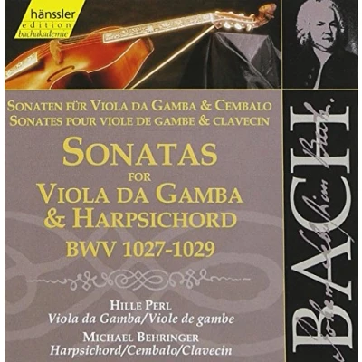 Image de Bach J S : Sonatas for Viola Da Gamba &amp; Harpsichord, Bwv 1027 1029