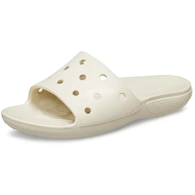 Image de Crocs Classic Slide Unisex Sandales de bain, Taille: 46 47, Bone Matière synthétique