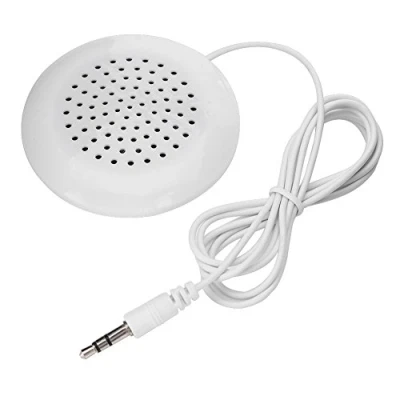 Image de Mini haut parleur stéréo,nouveau d&#039;oreiller bricolage stéréo de 3,5 mm,véritable HD et portable à son doux unique,haut avec entrée audio