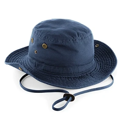 Image de Beechfield Chapeau Outback B789.NAV Unisexe Noir Taille Unique