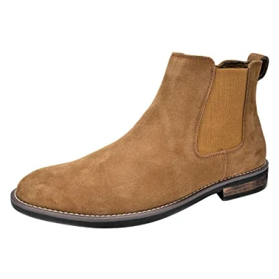 Image de Bruno Marc Bottines Chelsea Homme Boots Confortable Mode en Daim Bronzer URBAN 06 Talla 44EU/10.5US
