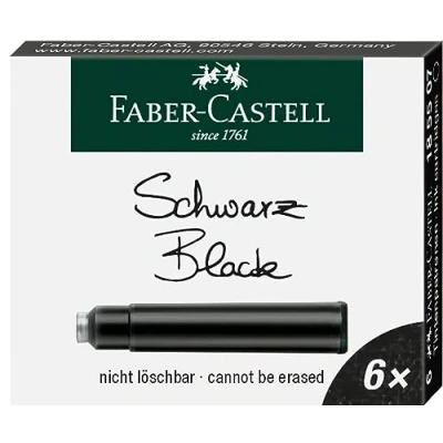 Image de Cartouches d’encre Faber Castell Noir