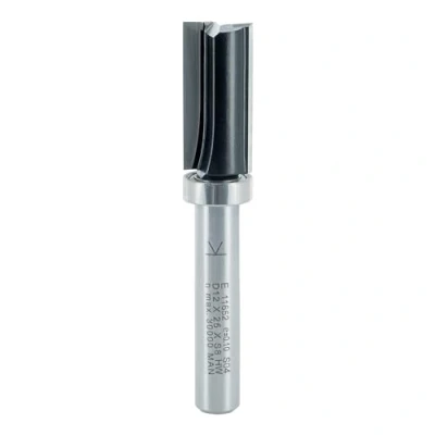 Image de ENT 11652 Fraise pour affleurer droite Carbure, queue (S) 8 mm, Diamètre (D) 12 NL 25 SL 38 GL 68 avec roulement au