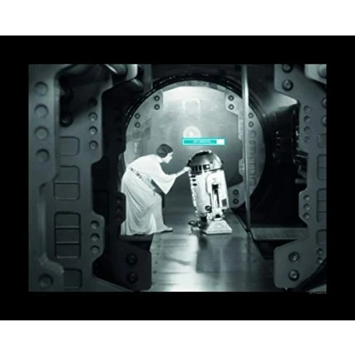 Image de Poster d&#039;Art, 40cm x 30cm, Star Wars Classique Leia R2D2 Upload