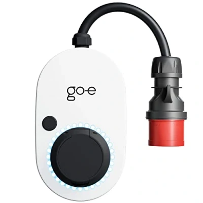 Image de go e Charger Gemini Flex 11 KW Station de Recharge Wallbox Stationnaire et Mobile Prise CEE Rouge 16 A Type 2 WLAN RFID App