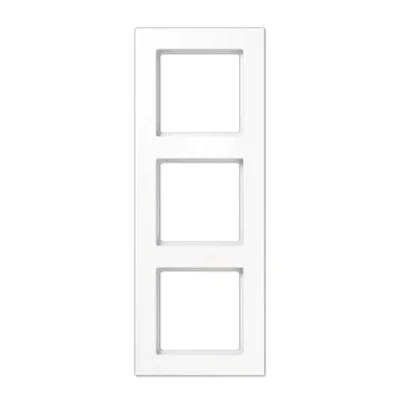 Image de Jung AC 583 WW AC583WW Série A Creation Cadre Triple Blanc Alpin