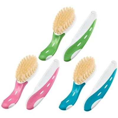 Image de Nuk 10256236 Une couleur Brosse pour bébé et un peigne, pas de choix possible