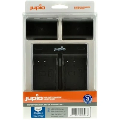 Image de JUPIO Chargeur de batterie double BLF19 compatible avec GH5 Neuf