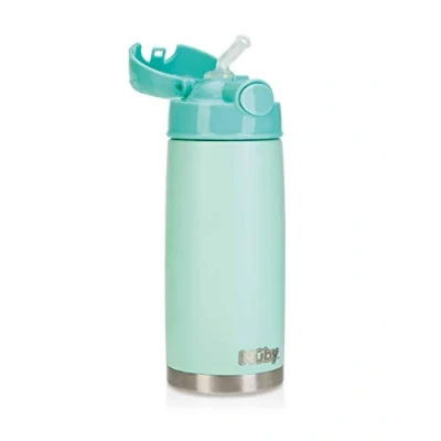 Image de Nûby Gourde isotherme en acier inoxydable 420 ml 2 ans + Vert