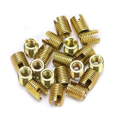 Image de 20pcs 302 kit de réparation vis à insert filetage autotaraudeur en acier au carbone(Inner M12*1.75 Outer M16*1.5)