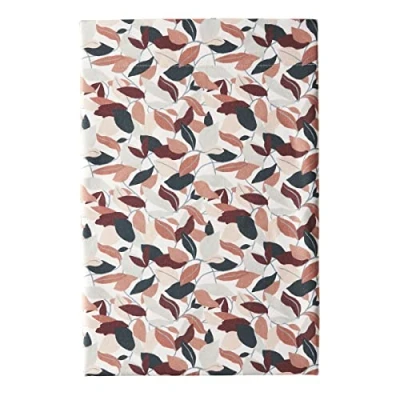 Image de Drap Plat imprimé en Percale de Coton, Murmure, 180x290cm, Essix