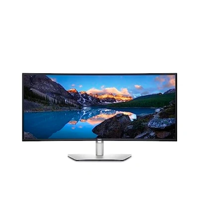Image de DELL UltraSharp U3423WE LED display 86,7 cm (34.1 ) 3440 x 1440 pixels UltraWide Quad HD LCD Argent Neuf