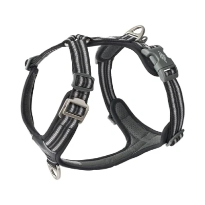 Image de DOG Copenhagen Harnais pour Chiens Comfort Walk Air 3.0 Confortable et Léger Réglable, Black, S