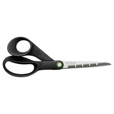 Image de Fiskars ReNew Ciseaux de Cuisine, Longueur : 21 cm, Inox recyclé/plastique recyclé, Functional Form, Noir, 1074545