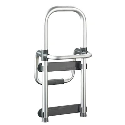 Image de WENKO Maximex Aide à l&#039;accès la Baignoire Secura, Montage Facile, supporte jusqu&#039;à 150 kg, en Aluminium résistant et Plastique Stable, argenté