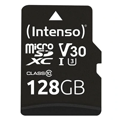 Image de Intenso microSDXC 128GB Class 10 UHS I Professional Extended Capacity SD (MicroSDHC) 128 Go Classe Neuf