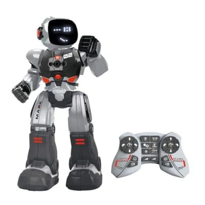 Image de Xtrem Bots Mark Robot Enfant 5 Ans Et Plus Rose Jouet Telecommande Robots Électroniques pour Enfants Télécommandé