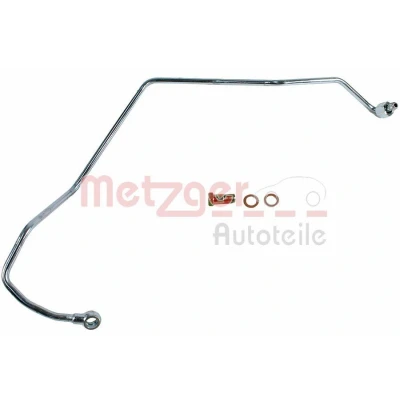 Image de METZGER 2361154 Conduite d&#039;huile, compresseur Turbocompresseur à gaz d&#039;échappement AUDI: A4 B5 Berline, A6 C5 Avant