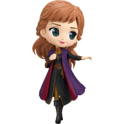 Image de Figurine Bandai Q Posket Disney Characters Anna From Frozen 2 V2 Version A Neuf