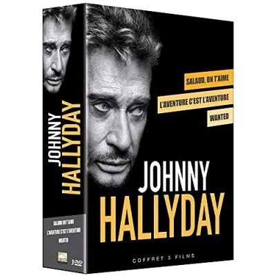 Image de Johnny Hallyday, Un Acteur de légende : Wanted + L&#039;Aventure C&#039;est Salaud on t&#039;aime Livre d’occasion Bon