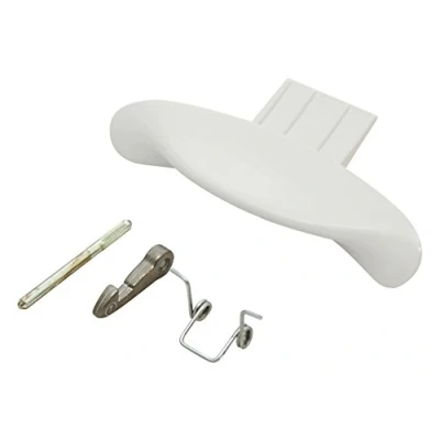 Image de Hotpoint Véritable machine à laver blanc Poignée de porte Kit. Numéro pièce C00116580