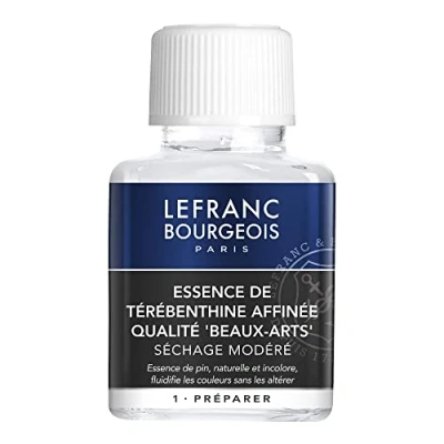 Image de Lefranc Bourgeois Additif Essence Térébenthine Flacon 75ml