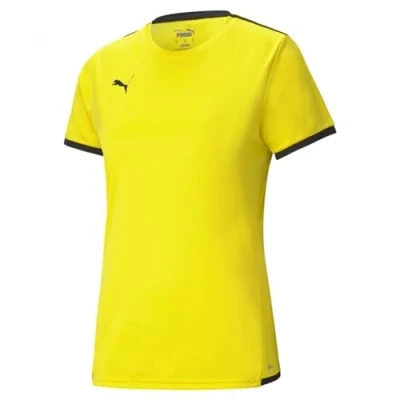 Image de PUMA teamLIGA Jersey W Tricot, Jaune (Cyber Yellow, Mixte