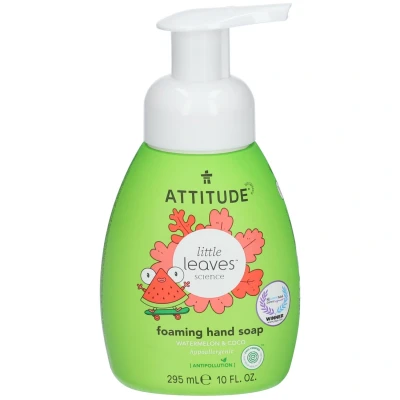 Image de Attitude® little leaves science Savon moussant pour les mains Pastèque &amp; noix de coco