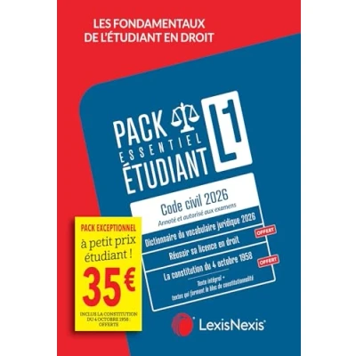 Image de Pack étudiant essentiel L1 2026 (Blister)