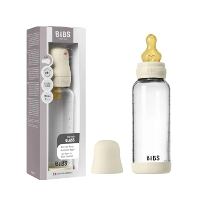 Image de Bibs Biberon Verre Set Complet Ivory 240 ml