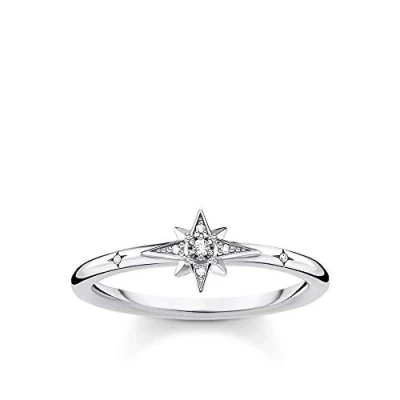 Image de THOMAS SABO Ring Stern mit Steinen Silber 925 Sterling TR2317 051 14 56