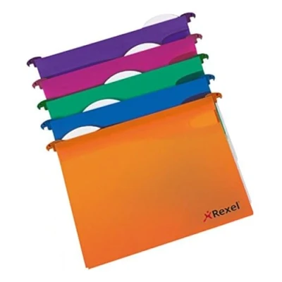 Image de Rexel 2101564 cordage : extra hängemaPPe a4 15 mm plusieurs coloris lot de 10