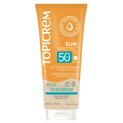 Image de Topicrem SUN Prot Lait Spf50+200Ml