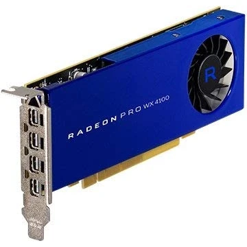 Image de amd Technologies inc 100 506008 Radeon Pro WX4100 Carte graphique WX 4100 4 Go GDDR5 PCIe 3.0 x16 x Mini DisplayPort (reconditionné)
