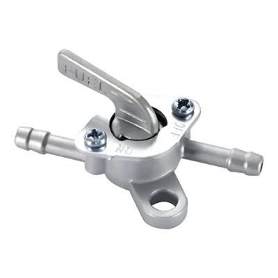 Image de GOOFIT Commutateur de Filtre Robinet réservoir Carburant en Ligne Zinc 6mm x 55mm Remplacement pour Le Bicyclette VTT Pit Quad Buggy 50cc 70cc 90cc 110cc 125cc Scooteur ATV Go Kart