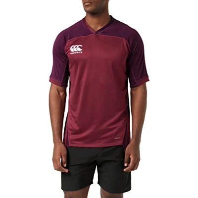 Image de Canterbury Vapodri Evader Maillot Rugby Homme Marron FR: XL (Taille Fabricant: XL)