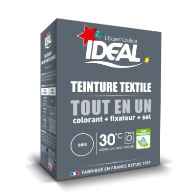 Image de Ideal Teinture Textile Tout en un 230 g Gris