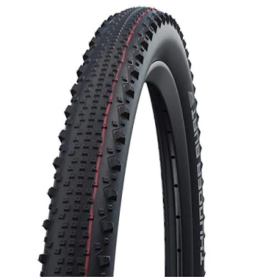 Image de Schwalbe Thunder Burt Addix Pneu de vélo Mixte, Noir, Taille: 27.5x2.25/57 584