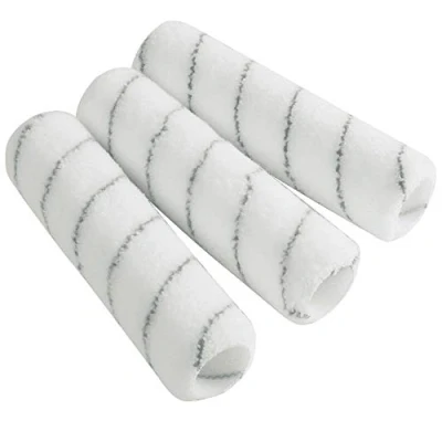 Image de Harris Seriously Good Lot de 3 manchons pour rouleau mural et plafond à poils moyens 230 mm Gris Blanc